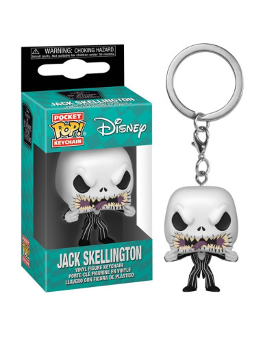 Llavero Pop Jack Skellington. (Scary Face)